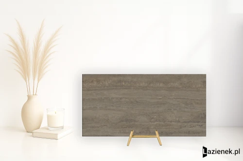 Przejdź do produktu Provenza Unique Travertine Chocolate Vein Cut naturalna 30x60 cm gr. 10 mm - płytka rektyfikowana / EJSL