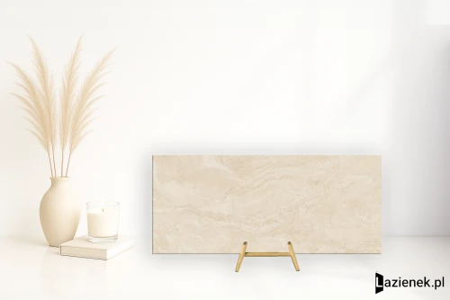 Przejdź do produktu Provenza Unique Travertine Cream Minimal naturalna 120x278 cm gr. 7 mm - płytka rektyfikowana / ELL7