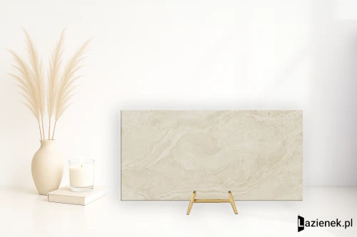Przejdź do produktu Provenza Unique Travertine Cream Minimal naturalna 90x180 cm gr. 10 mm - płytka rektyfikowana / EJQW