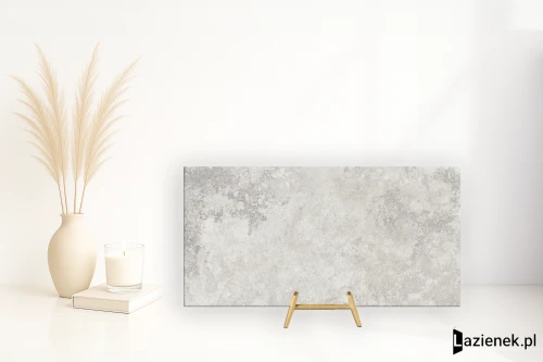 Przejdź do produktu Provenza Unique Travertine Silver Ancient techniczna 60x120 cm gr. 10 mm - płytka rektyfikowana / KC51