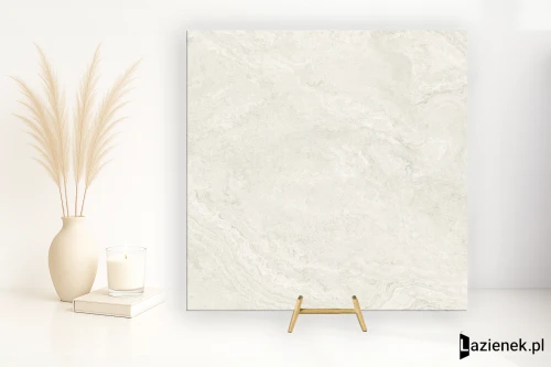 Przejdź do produktu Provenza Unique Travertine White Minimal naturalna 120x120 cm gr. 10 mm - płytka rektyfikowana / ELL9