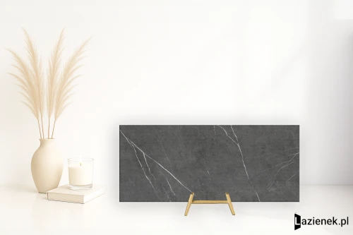 Przejdź do produktu Apavisa Argos Black ryflowana 119.3x280 cm gr. 6 mm - płytka rektyfikowana / 8431940457524