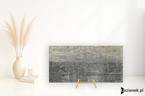 Przejdź do produktu Apavisa Erosion Graphite półpolerowana 59.55x119.3 cm gr. 7 mm - płytka rektyfikowana / 8431940461354