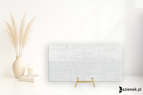 Przejdź do produktu Apavisa Erosion White półpolerowana 59.55x119.3 cm gr. 7 mm - płytka rektyfikowana / 8431940460159
