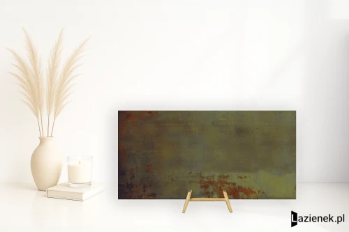 Przejdź do produktu Apavisa Lamiere Green naturalna 49.75x99.55 cm gr. 10 mm - płytka rektyfikowana / 8431940411922