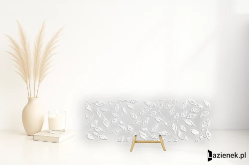 Przejdź do produktu Apavisa Lumina White Fiore naturalna 29.75x89.46 cm gr. 7 mm - płytka rektyfikowana / 8431940441271
