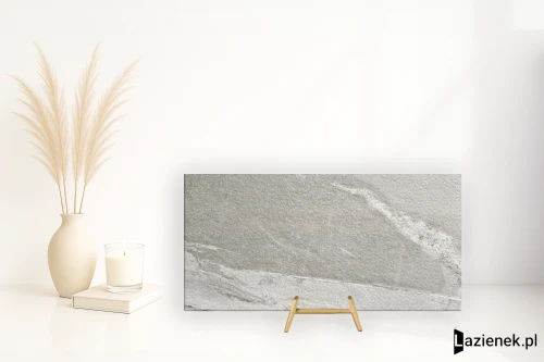 Przejdź do produktu Apavisa Materia Grey płomieniowana 44.63x89.46 cm gr. 11 mm - płytka rektyfikowana / 8431940248566