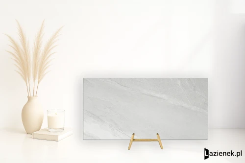 Przejdź do produktu Apavisa Materia White naturalna 49.75x99.55 cm gr. 20 mm - płytka rektyfikowana / 8431940311055