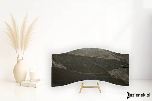 Przejdź do produktu Apavisa Materia Black naturalna 18.14x89.46 cm gr. 11 mm - płytka nierektyfikowana / 8431940253300