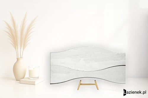 Przejdź do produktu Apavisa Materia White naturalna 18.14x89.46 cm gr. 11 mm - płytka nierektyfikowana / 8431940253317