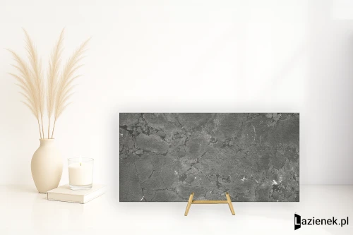 Przejdź do produktu Apavisa Natura Anthracite ryflowana 59.55x119.3 cm gr. 10 mm - płytka rektyfikowana / 8431940350351