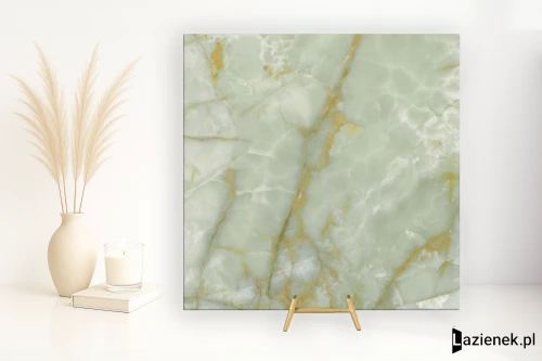 Przejdź do produktu Apavisa Onice Green polerowana 119.3x119.3 cm gr. 6 mm - płytka rektyfikowana / 8431940394683