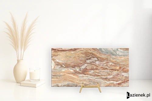 Przejdź do produktu Apavisa Orobico Red naturalna 59.55x119.3 cm gr. 7 mm - płytka rektyfikowana / 8431940363153