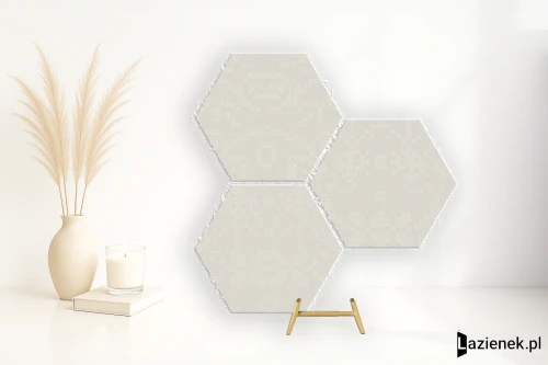 Przejdź do produktu Apavisa Punto Croce White naturalna 25x29 cm gr. 10 mm - płytka nierektyfikowana / 8431940359590