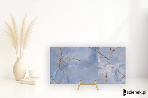Przejdź do produktu Apavisa Roma Blue Roma Blue polerowana 59.55x119.3 cm gr. 7 mm - płytka rektyfikowana / 8431940431395