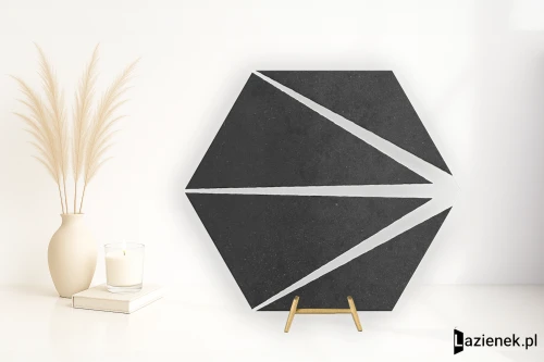 Przejdź do produktu Apavisa Starline Black naturalna 25x29 cm gr. 10 mm - płytka nierektyfikowana / 8431940362163