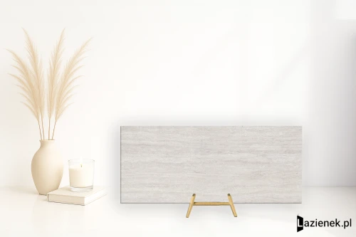 Przejdź do produktu Apavisa Travertino Navona ryflowana 119.3x280 cm gr. 6 mm - płytka rektyfikowana / 8431940458682