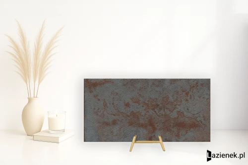 Przejdź do produktu Apavisa Zinc Black fakturowana 59.55x119.3 cm gr. 7 mm - płytka rektyfikowana / 8431940363238