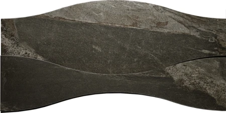 Apavisa Materia Black naturalna 18.14x89.46 - płytka nierektyfikowana - płytka imitująca kamień