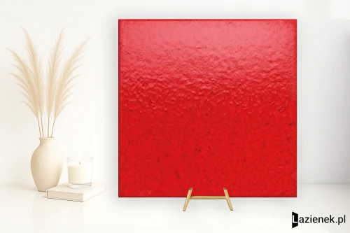 Przejdź do produktu Iris Bottega D'Arte Città Di Faenza Geo Rosso krakelowana 15x15 cm gr. 10 mm - płytka rektyfikowana / 511047