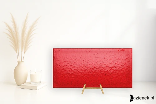 Przejdź do produktu Iris Bottega D'Arte Città Di Faenza Geo Rosso krakelowana 7.5x15 cm gr. 10 mm - płytka rektyfikowana / 515047