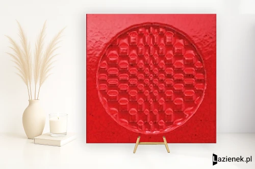 Przejdź do produktu Iris Bottega D'Arte Città Di Faenza Geo Rosso krakelowana 15x15 cm gr. 10 mm - płytka rektyfikowana / 511053