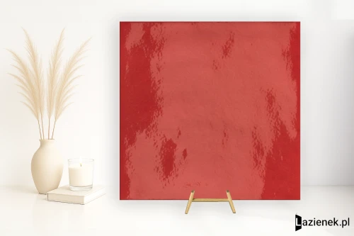 Przejdź do produktu Iris Bottega D'Arte Terre Rosso błyszcząca 15x15 cm gr. 10 mm - płytka rektyfikowana / 511032