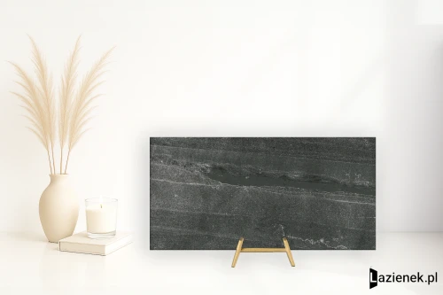 Przejdź do produktu Iris Pietra Di Basalto Nero naturalna 30x60 cm gr. 9 mm - płytka rektyfikowana / 863223
