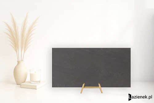Przejdź do produktu Iris Pietra Di Bilbao Black naturalna R10 60x120 cm gr. 9 mm - płytka rektyfikowana / 892817