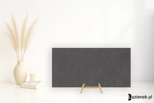 Przejdź do produktu Iris Pietra Di Bilbao Black naturalna 60x120 cm gr. 9 mm - płytka rektyfikowana / 892814