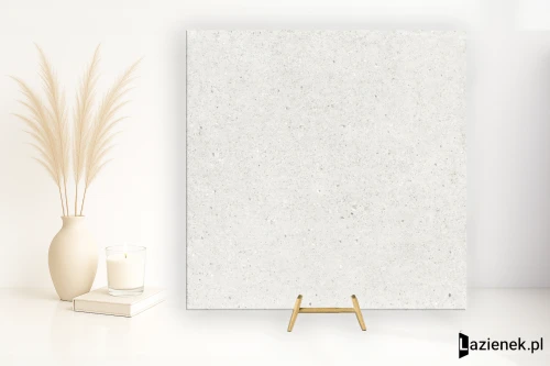 Przejdź do produktu Iris Whole Stone White naturalna R10 120x120 cm gr. 9 mm - płytka rektyfikowana / 120729