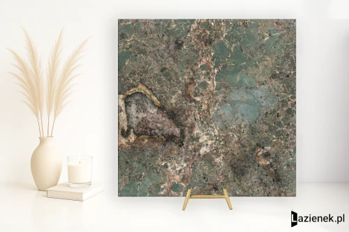 Przejdź do produktu Fmg Marmi Maxfine Amazonite polerowana 150x150 cm gr. 6 mm - płytka rektyfikowana / Fmg/L150446MF6