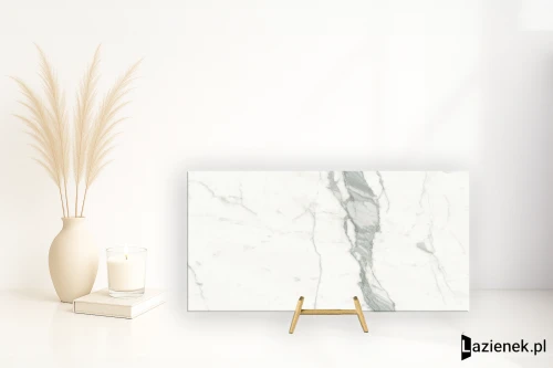 Przejdź do produktu Fmg Marmi Maxfine Bianco Venato Extra polerowana 75x150 cm gr. 6 mm - płytka rektyfikowana / Fmg/L175300MF6
