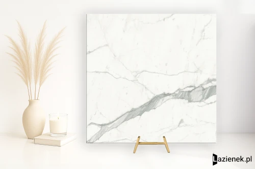 Przejdź do produktu Fmg Marmi Maxfine Bianco Venato Extra polerowana 75x75 cm gr. 6 mm - płytka rektyfikowana / Fmg/L75300MF6
