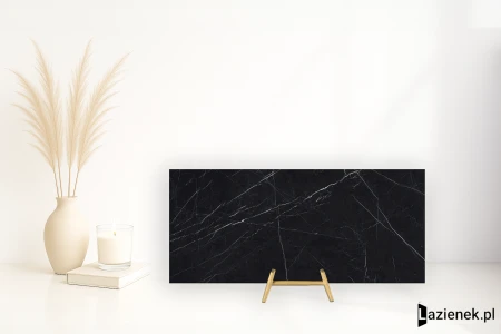 Fmg Marmi Maxfine Black Marquinia 120x270 - płytka imitująca marmur