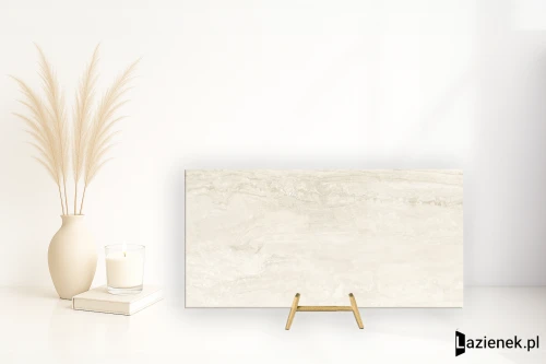 Przejdź do produktu Fmg Travertini Maxfine Travertino Classico polerowana 37.5x75 cm gr. 6 mm - płytka rektyfikowana / Fmg/L737328MF6