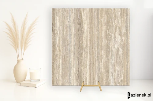 Przejdź do produktu Fmg Travertini Maxfine Travertino polerowana 150x150 cm gr. 6 mm - płytka rektyfikowana / Fmg/L150288MF6