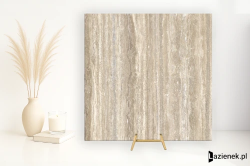 Przejdź do produktu Fmg Travertini Maxfine Travertino polerowana 75x75 cm gr. 6 mm - płytka rektyfikowana / Fmg/L75288MF6