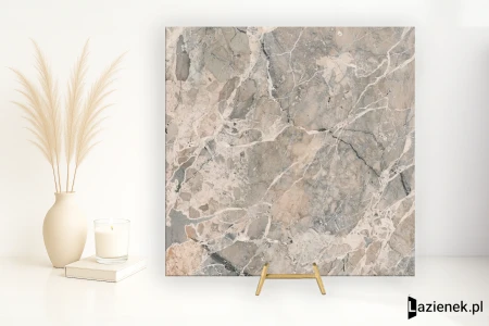 Graniti Fiandre Lexicon Breccia Blu naturalna 120x120 - płytka imitująca kamień