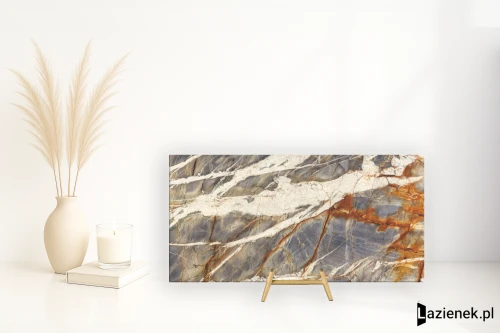 Przejdź do produktu Graniti Fiandre Marmi Maximum Blue Tempest B polerowana 150x300 cm gr. 6 mm - płytka rektyfikowana / MML29261530B