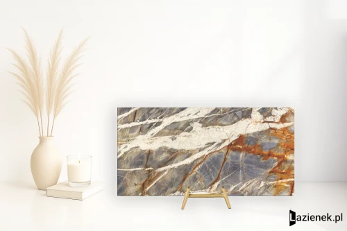 Przejdź do produktu Graniti Fiandre Marmi Maximum Blue Tempest polerowana 75x150 cm gr. 6 mm - płytka rektyfikowana / MML2926715