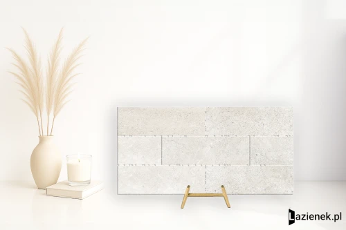Przejdź do produktu Novabell Aspen Snow naturalna 10x30 cm gr. 9 mm - płytka rektyfikowana / APN81RT