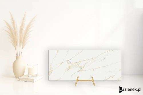 Przejdź do produktu Novabell Atelier Calacatta Gold polerowana 120x278 cm gr. 6 mm - płytka nierektyfikowana / ATLLA14L
