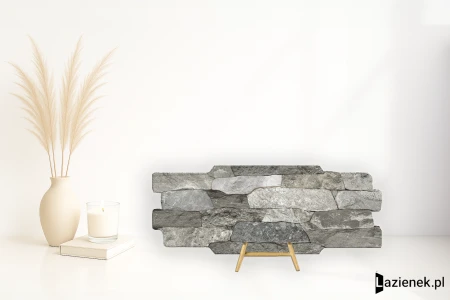 Novabell Brickup Breccia Grigio naturalna 16x40 - płytka nierektyfikowana - płytka imitująca cegłę