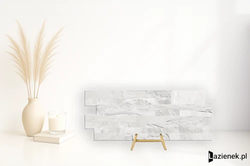 Przejdź do produktu Novabell Brickup Ocean White Mix naturalna 16x40 cm gr. 9 mm - płytka nierektyfikowana / BKP814
