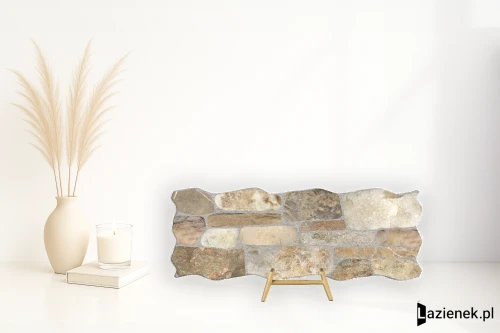 Przejdź do produktu Novabell Brickup Oldwall Beige naturalna 16x42 cm gr. 9 mm - płytka nierektyfikowana / BKP464
