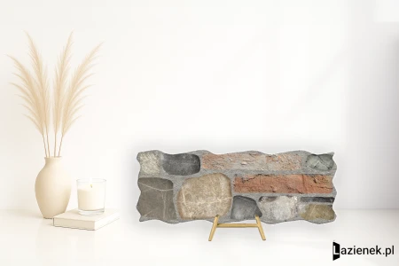 Novabell Brickup Oldwall Multicolor naturalna 16x42 - płytka nierektyfikowana - płytka imitująca cegłę