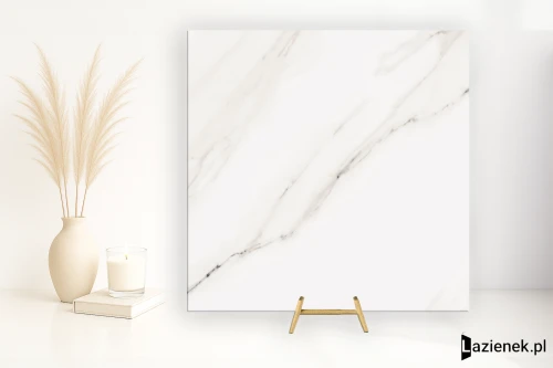 Przejdź do produktu Novabell Extra Calacatta Select szlifowana 60x60 cm gr. 10 mm - płytka rektyfikowana / EXT80LR