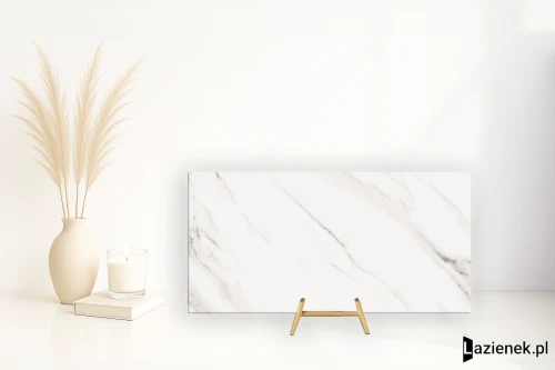Przejdź do produktu Novabell Extra Calacatta Select naturalna 60x120 cm gr. 10 mm - płytka rektyfikowana / EXT82RT