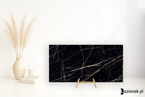 Przejdź do produktu Novabell Extra Marquina Shiny szlifowana 30x60 cm gr. 10 mm - płytka rektyfikowana / EXT96LR